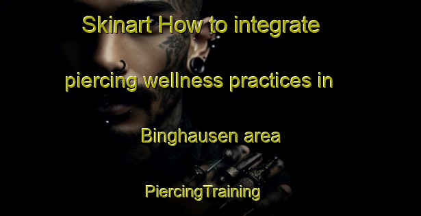 Skinart How to integrate piercing wellness practices in Binghausen area | PiercingTraining | PiercingClasses | SkinartTraining-Germany