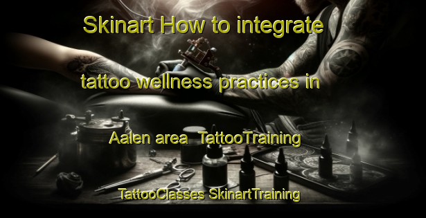 Skinart How to integrate tattoo wellness practices in Aalen area | #TattooTraining #TattooClasses #SkinartTraining-Germany