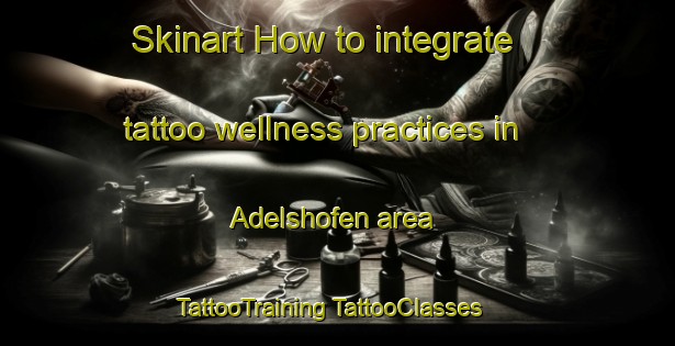 Skinart How to integrate tattoo wellness practices in Adelshofen area | #TattooTraining #TattooClasses #SkinartTraining-Germany