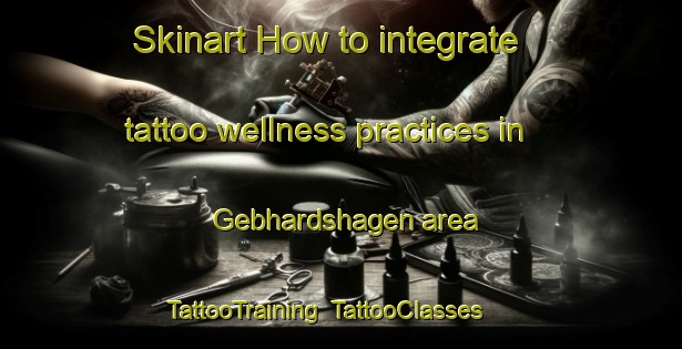 Skinart How to integrate tattoo wellness practices in Gebhardshagen area | TattooTraining | TattooClasses | SkinartTraining-Germany