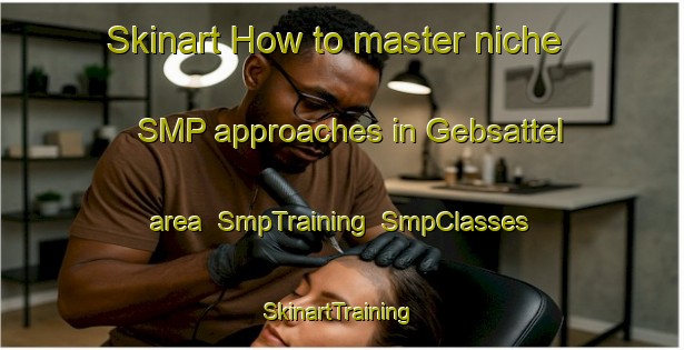 Skinart How to master niche SMP approaches in Gebsattel area | SmpTraining | SmpClasses | SkinartTraining-Germany