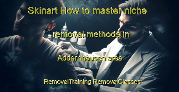 Skinart How to master niche removal methods in Addernhausen area | #RemovalTraining #RemovalClasses #SkinartTraining-Germany