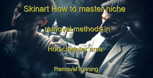 Skinart How to master niche removal methods in Horschweiler area | RemovalTraining | RemovalClasses | SkinartTraining-Germany