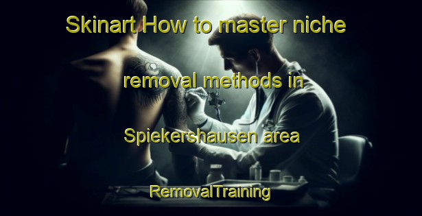 Skinart How to master niche removal methods in Spiekershausen area | RemovalTraining | RemovalClasses | SkinartTraining-Germany
