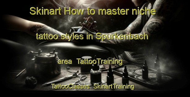Skinart How to master niche tattoo styles in Spurkenbach area | TattooTraining | TattooClasses | SkinartTraining-Germany