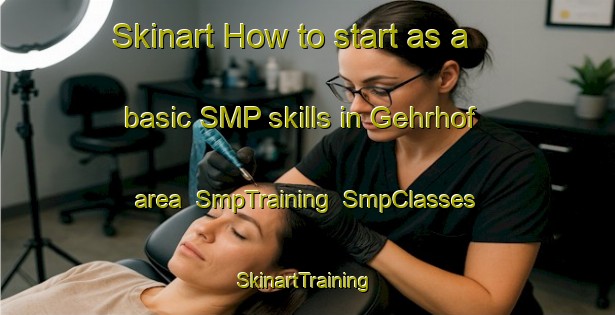 Skinart How to start as a basic SMP skills in Gehrhof area | SmpTraining | SmpClasses | SkinartTraining-Germany