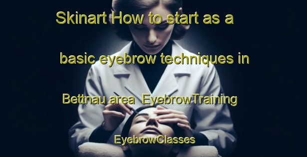 Skinart How to start as a basic eyebrow techniques in Bettnau area | EyebrowTraining | EyebrowClasses | SkinartTraining-Germany