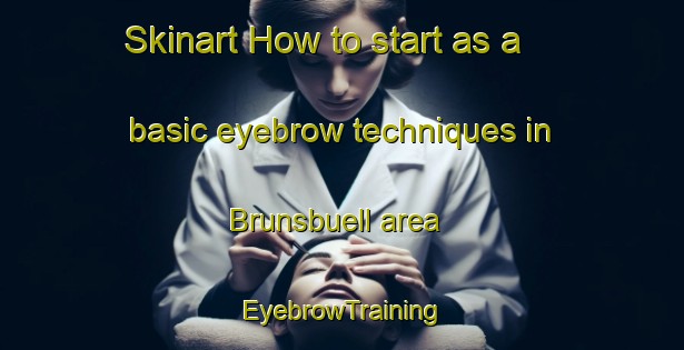 Skinart How to start as a basic eyebrow techniques in Brunsbuell area | EyebrowTraining | EyebrowClasses | SkinartTraining-Germany