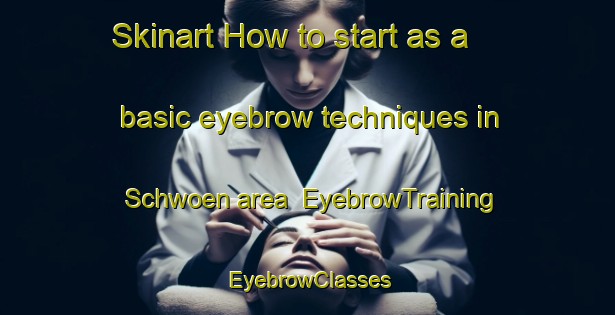 Skinart How to start as a basic eyebrow techniques in Schwoen area | EyebrowTraining | EyebrowClasses | SkinartTraining-Germany