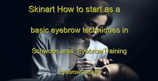 Skinart How to start as a basic eyebrow techniques in Schwoen area | EyebrowTraining | EyebrowClasses | SkinartTraining-Germany