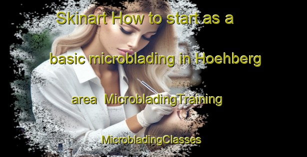 Skinart How to start as a basic microblading in Hoehberg area | MicrobladingTraining | MicrobladingClasses | SkinartTraining-Germany