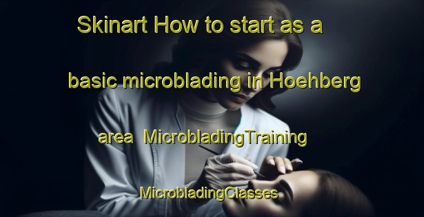 Skinart How to start as a basic microblading in Hoehberg area | MicrobladingTraining | MicrobladingClasses | SkinartTraining-Germany
