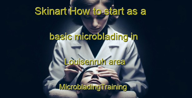 Skinart How to start as a basic microblading in Louisenruh area | MicrobladingTraining | MicrobladingClasses | SkinartTraining-Germany
