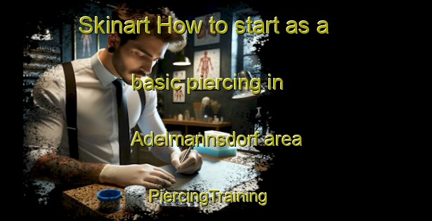 Skinart How to start as a basic piercing in Adelmannsdorf area | PiercingTraining | PiercingClasses | SkinartTraining-Germany