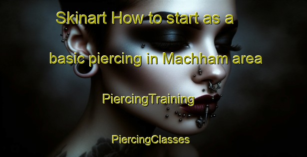 Skinart How to start as a basic piercing in Machham area | PiercingTraining | PiercingClasses | SkinartTraining-Germany