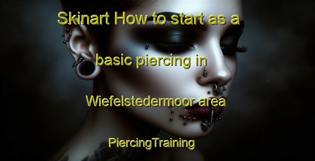 Skinart How to start as a basic piercing in Wiefelstedermoor area | PiercingTraining | PiercingClasses | SkinartTraining-Germany