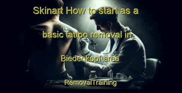 Skinart How to start as a basic tattoo removal in Biedenkopf area | RemovalTraining | RemovalClasses | SkinartTraining-Germany