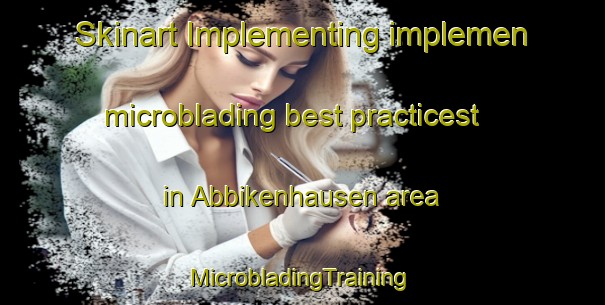 Skinart Implementing implemen microblading best practicest in Abbikenhausen area | #MicrobladingTraining #MicrobladingClasses #SkinartTraining-Germany