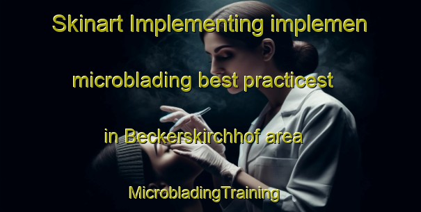Skinart Implementing implemen microblading best practicest in Beckerskirchhof area | MicrobladingTraining | MicrobladingClasses | SkinartTraining-Germany