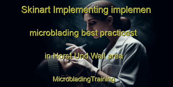 Skinart Implementing implemen microblading best practicest in Horst Und Wall area | MicrobladingTraining | MicrobladingClasses | SkinartTraining-Germany