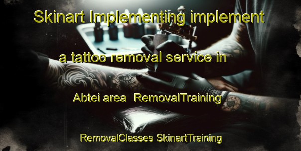 Skinart Implementing implement a tattoo removal service in Abtei area | #RemovalTraining #RemovalClasses #SkinartTraining-Germany