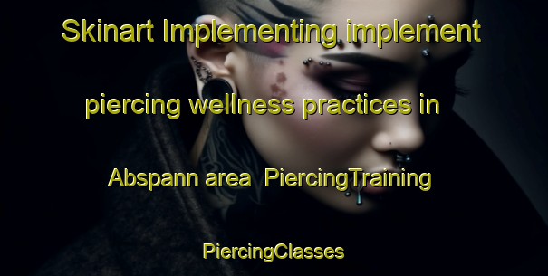 Skinart Implementing implement piercing wellness practices in Abspann area | #PiercingTraining #PiercingClasses #SkinartTraining-Germany