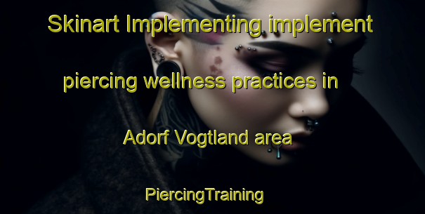 Skinart Implementing implement piercing wellness practices in Adorf Vogtland area | PiercingTraining | PiercingClasses | SkinartTraining-Germany