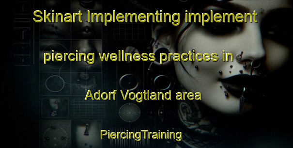 Skinart Implementing implement piercing wellness practices in Adorf Vogtland area | PiercingTraining | PiercingClasses | SkinartTraining-Germany
