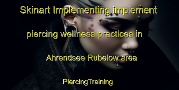 Skinart Implementing implement piercing wellness practices in Ahrendsee Rubelow area | #PiercingTraining #PiercingClasses #SkinartTraining-Germany