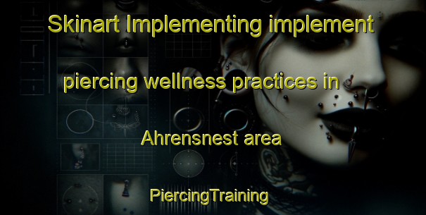 Skinart Implementing implement piercing wellness practices in Ahrensnest area | #PiercingTraining #PiercingClasses #SkinartTraining-Germany