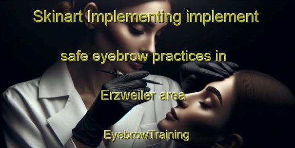 Skinart Implementing implement safe eyebrow practices in Erzweiler area | EyebrowTraining | EyebrowClasses | SkinartTraining-Germany