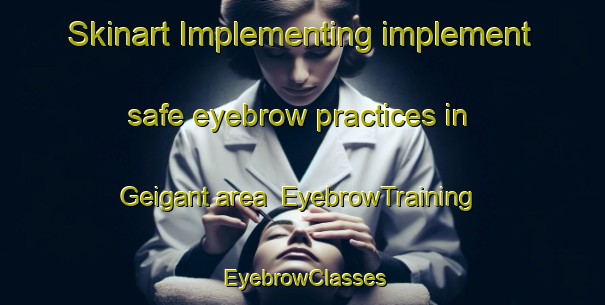 Skinart Implementing implement safe eyebrow practices in Geigant area | EyebrowTraining | EyebrowClasses | SkinartTraining-Germany