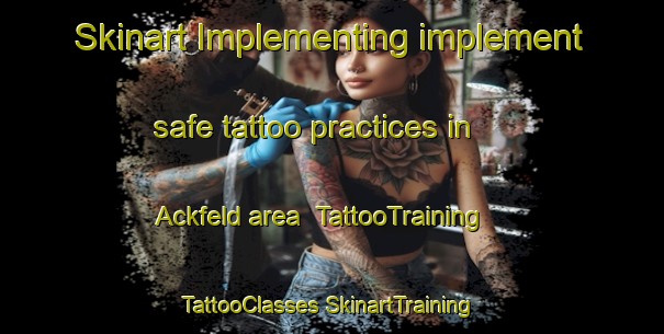 Skinart Implementing implement safe tattoo practices in Ackfeld area | #TattooTraining #TattooClasses #SkinartTraining-Germany