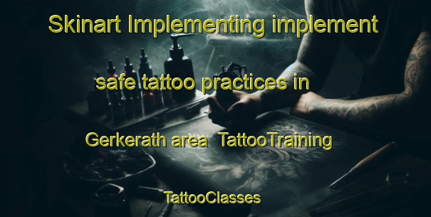 Skinart Implementing implement safe tattoo practices in Gerkerath area | TattooTraining | TattooClasses | SkinartTraining-Germany