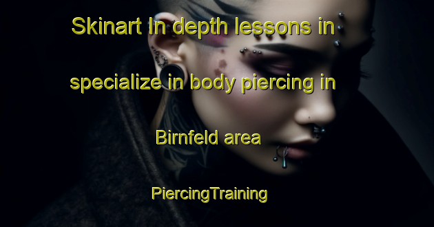 Skinart In-depth lessons in specialize in body piercing in Birnfeld area | PiercingTraining | PiercingClasses | SkinartTraining-Germany