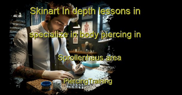 Skinart In-depth lessons in specialize in body piercing in Sprollenhaus area | PiercingTraining | PiercingClasses | SkinartTraining-Germany