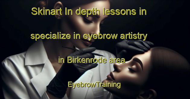 Skinart In-depth lessons in specialize in eyebrow artistry in Birkenrode area | EyebrowTraining | EyebrowClasses | SkinartTraining-Germany