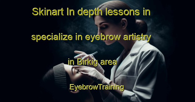 Skinart In-depth lessons in specialize in eyebrow artistry in Birkig area | EyebrowTraining | EyebrowClasses | SkinartTraining-Germany