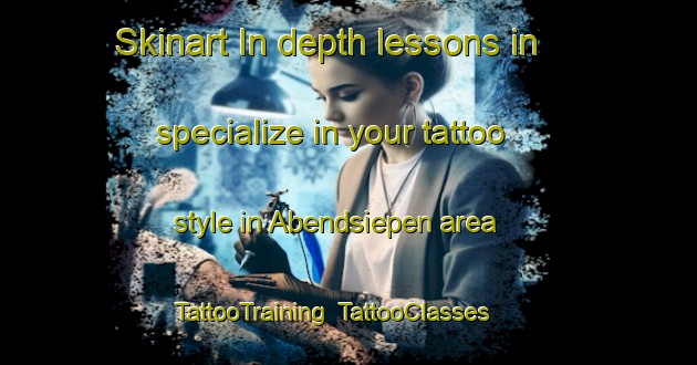 Skinart In-depth lessons in specialize in your tattoo style in Abendsiepen area | TattooTraining | TattooClasses | SkinartTraining-Germany