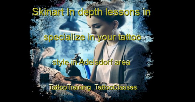 Skinart In-depth lessons in specialize in your tattoo style in Adelsdorf area | TattooTraining | TattooClasses | SkinartTraining-Germany