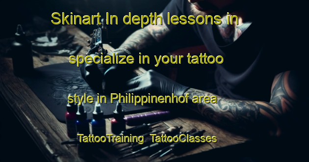 Skinart In-depth lessons in specialize in your tattoo style in Philippinenhof area | TattooTraining | TattooClasses | SkinartTraining-Germany