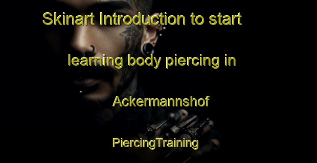 Skinart Introduction to start learning body piercing in Ackermannshof | #PiercingTraining #PiercingClasses #SkinartTraining-Germany