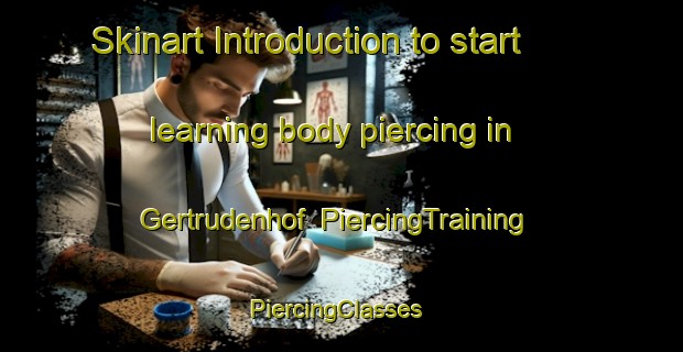 Skinart Introduction to start learning body piercing in Gertrudenhof | PiercingTraining | PiercingClasses | SkinartTraining-Germany