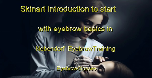 Skinart Introduction to start with eyebrow basics in Nebendorf | EyebrowTraining | EyebrowClasses | SkinartTraining-Germany