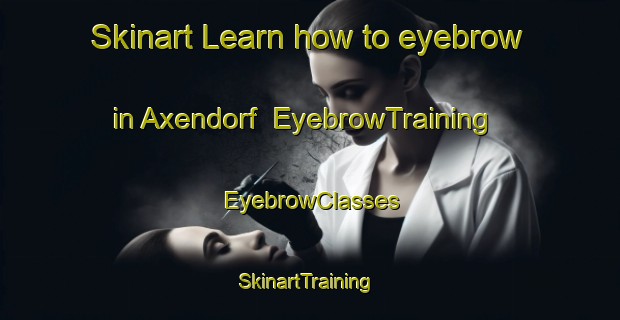 Skinart Learn how to eyebrow in Axendorf | EyebrowTraining | EyebrowClasses | SkinartTraining-Germany