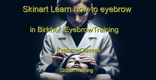 Skinart Learn how to eyebrow in Birkhof | EyebrowTraining | EyebrowClasses | SkinartTraining-Germany