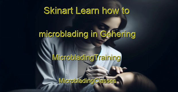 Skinart Learn how to microblading in Gehering | MicrobladingTraining | MicrobladingClasses | SkinartTraining-Germany