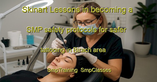 Skinart Lessons in becoming a SMP safety protocols for safer tattooing in Birach area | SmpTraining | SmpClasses | SkinartTraining-Germany