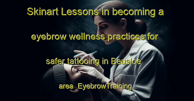 Skinart Lessons in becoming a eyebrow wellness practices for safer tattooing in Beusloe area | EyebrowTraining | EyebrowClasses | SkinartTraining-Germany