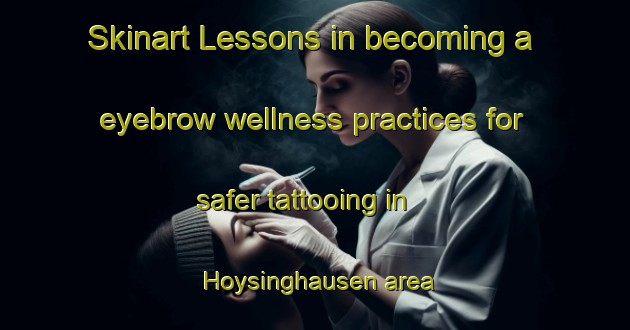 Skinart Lessons in becoming a eyebrow wellness practices for safer tattooing in Hoysinghausen area | EyebrowTraining | EyebrowClasses | SkinartTraining-Germany